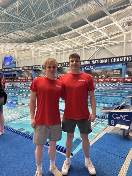 Teammates at nationals
