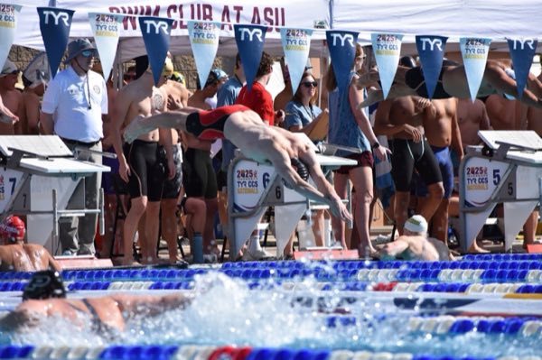 Diving off the blocks at nationals