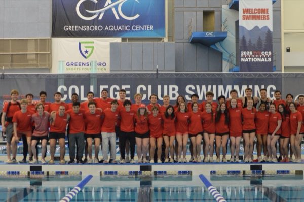 College Club Swimming group photo