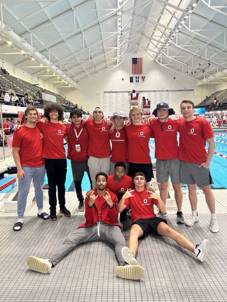 Team at the natatorium